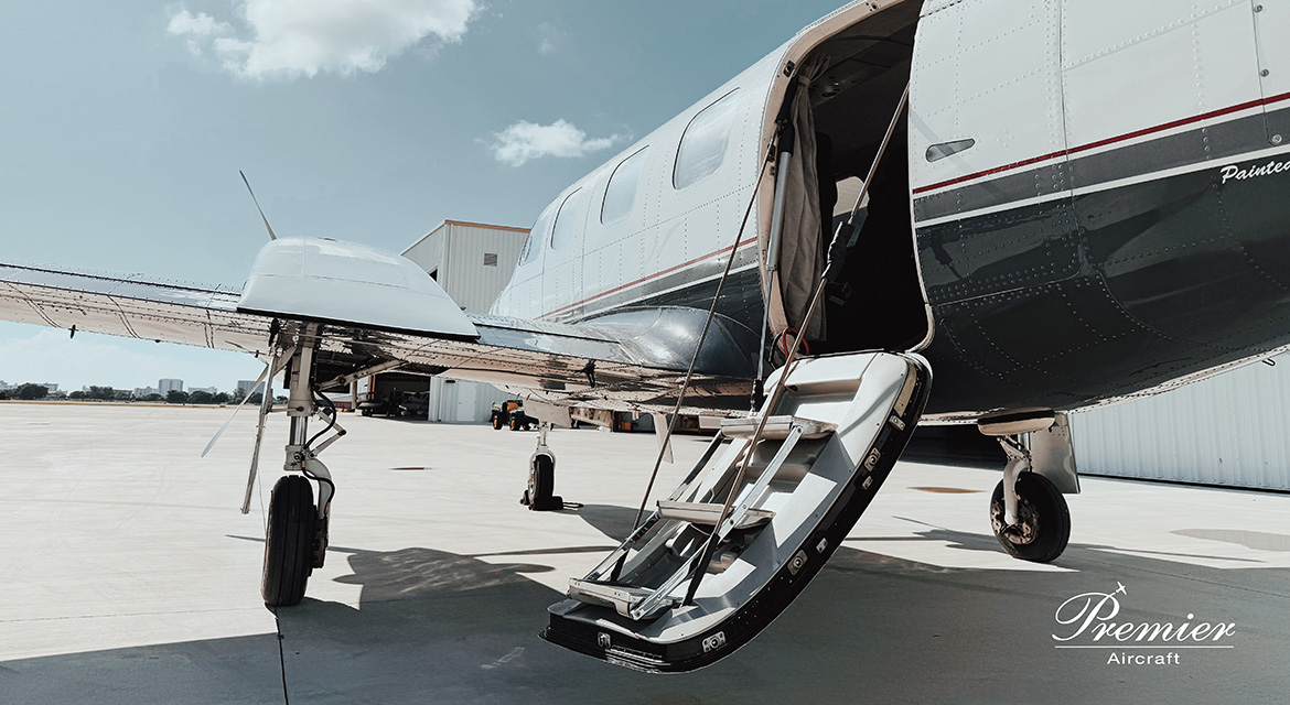 Premier Aircraft — Piper Cheyenne II XL on the ramp